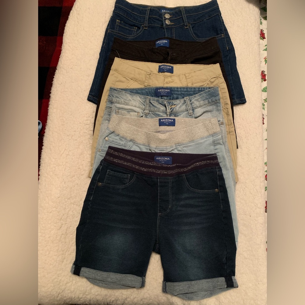 Arizona Jean Company big girls shorts size 14